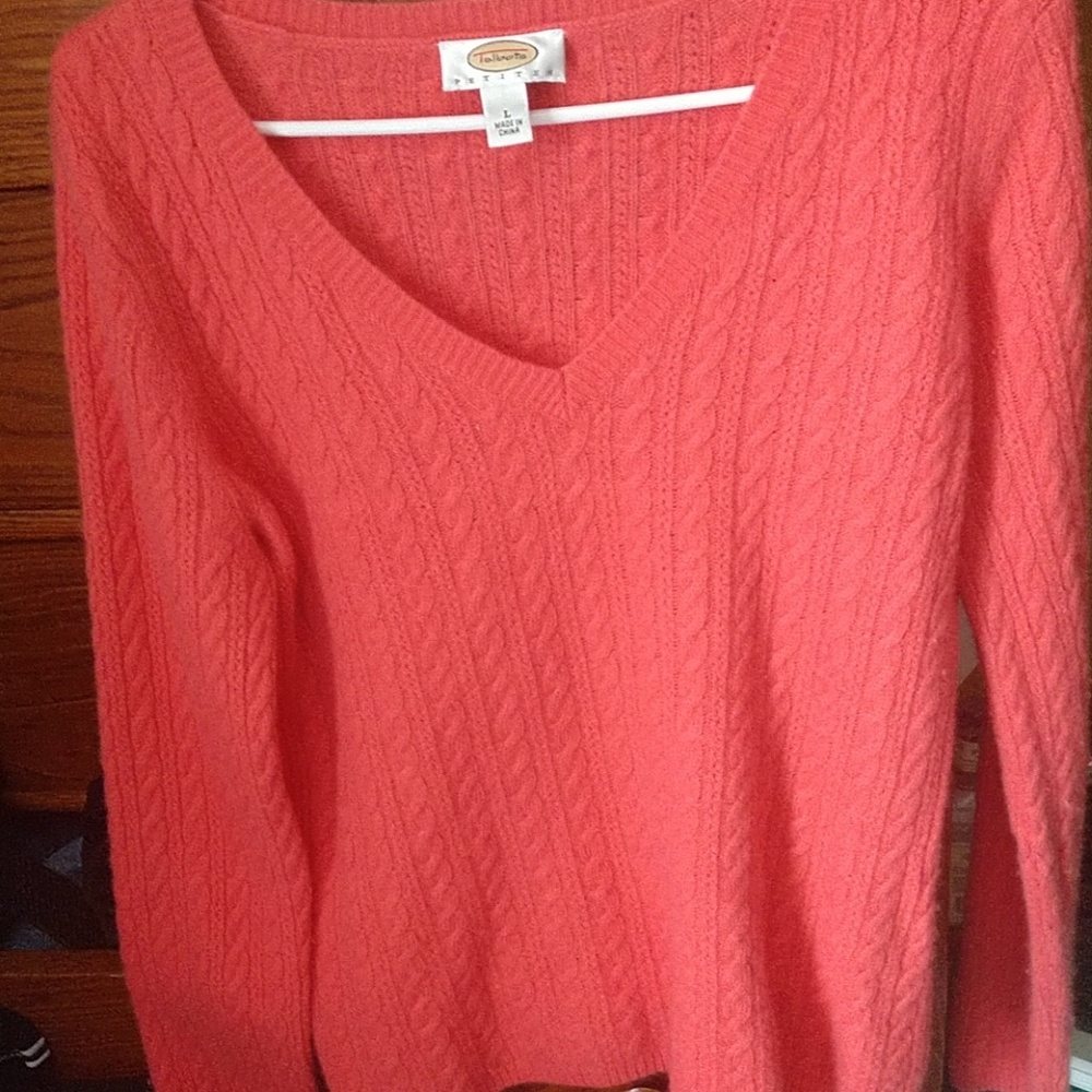 Pink sweater